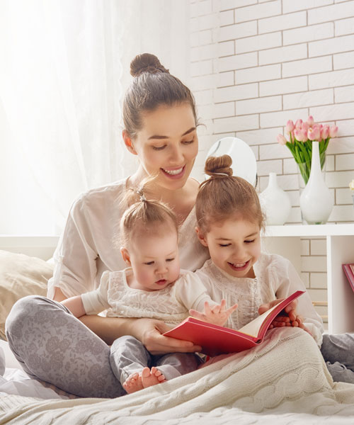 Mother with Children